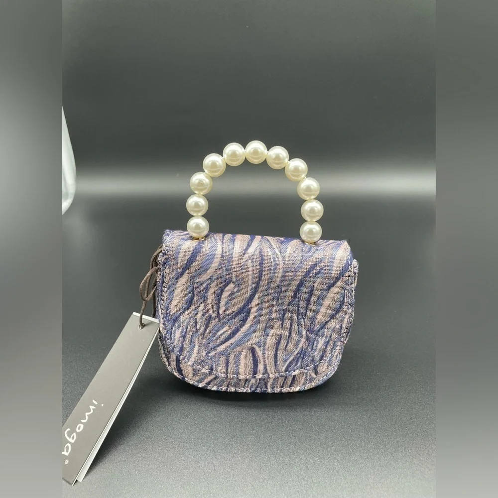 NEW Imoga Kids Tweed Chain Crossbody Bag